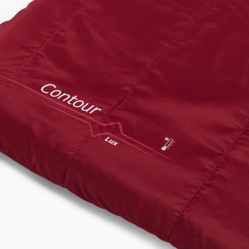 Спальний мішок Outwell Contour Lux бордовий 230367 5
