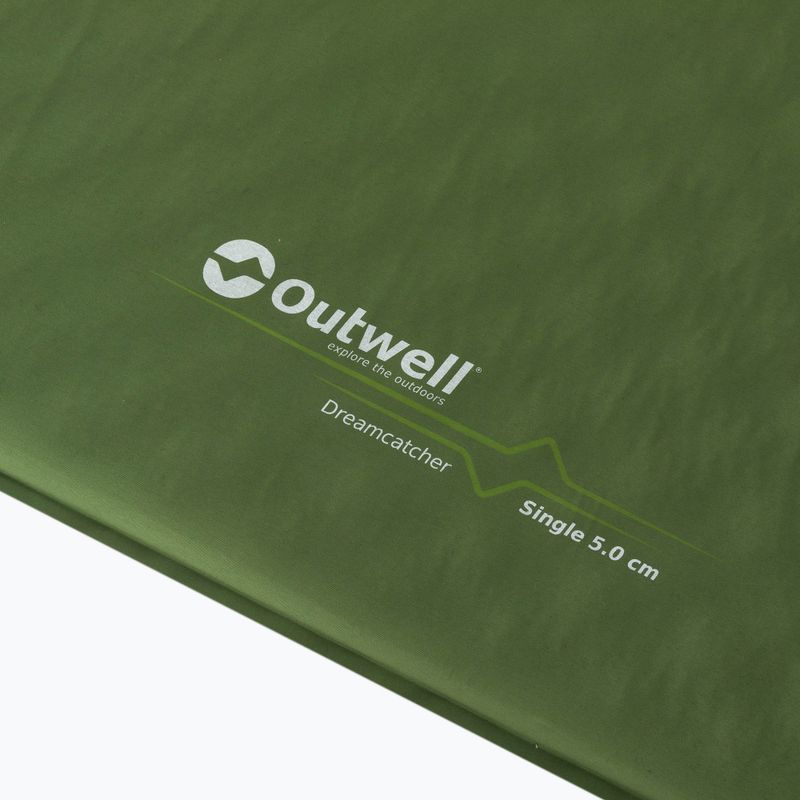 Килимок самонадувний Outwell Dreamcatcher Single 5 cm зеленийй 400019 3