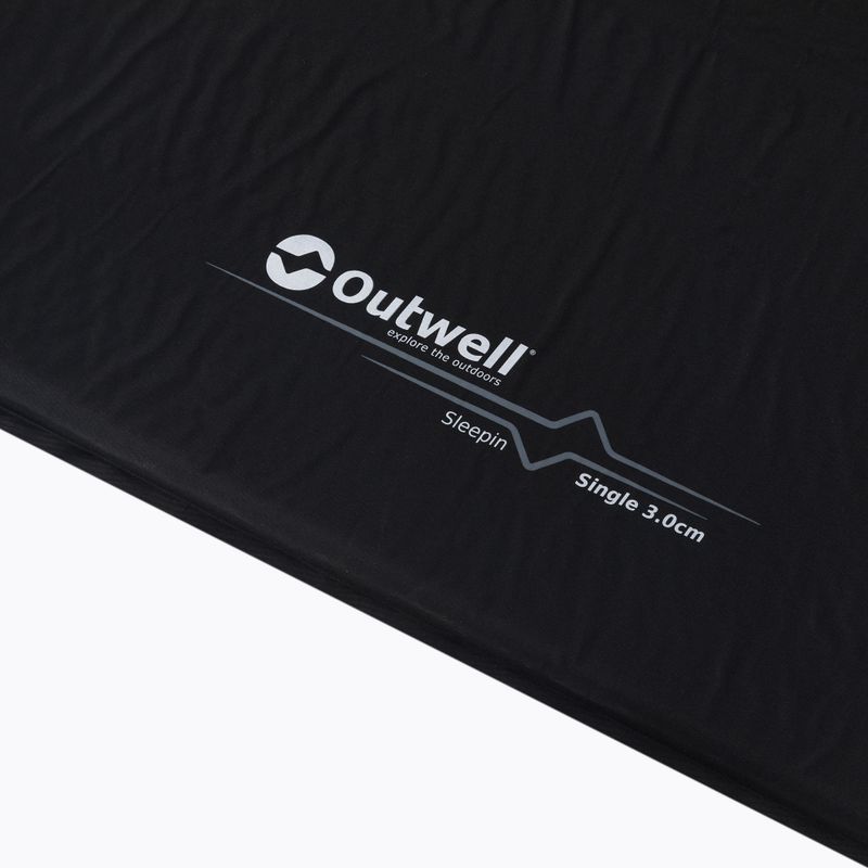 Килимок самонадувний Outwell Sleepin Single 3 cm чорний 400030 3