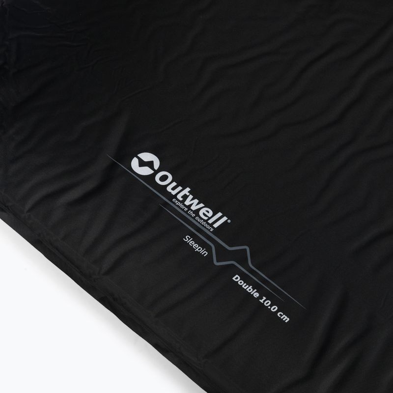 Килимок самонадувний Outwell Sleepin Double 10 cm чорний 400037 3