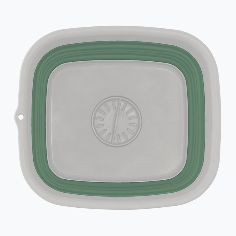 Миска складана Outwell Collaps Wash Bowl Drain зелено-сіра 651130 2