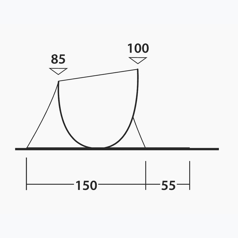 Намет пляжний Outwell Eastbourne Beach Shelter light grey 6