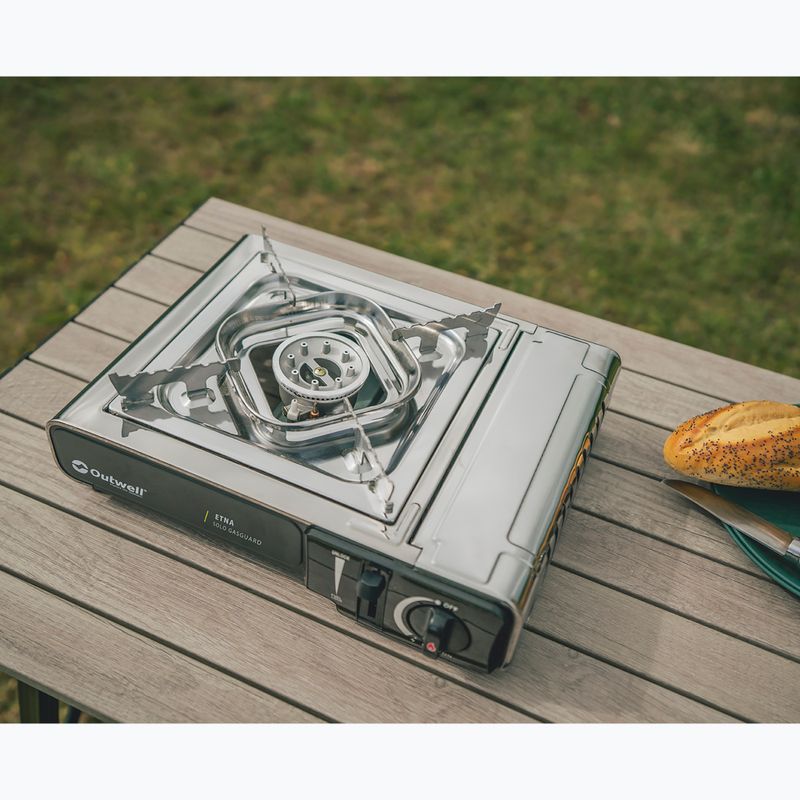 Плита туристична Outwell Etna Solo Gasguard silver 6