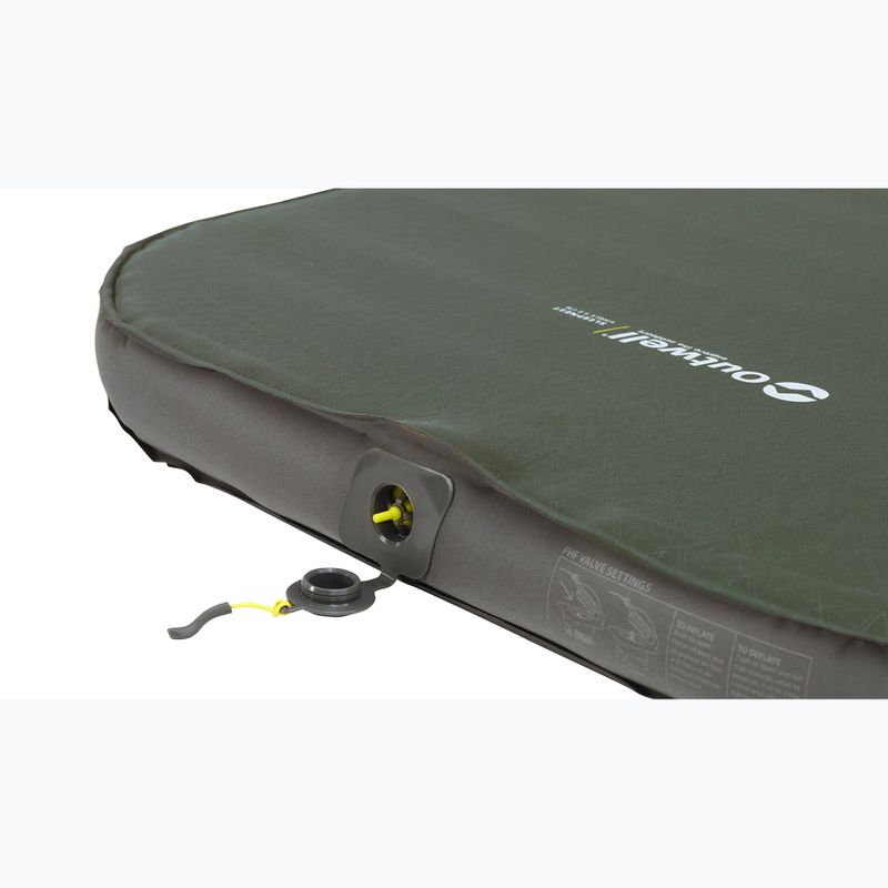 Килимок самонадувний Outwell Sleepnest single 5.0 green 5