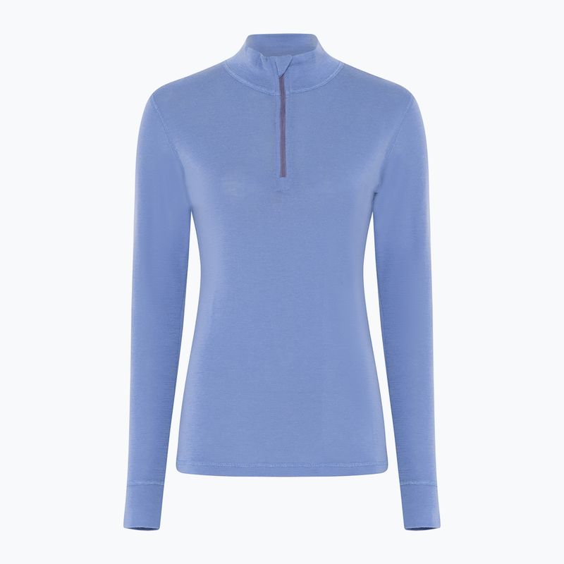 Кофта термоактивна жіноча Dovre Wool Zip blue 5