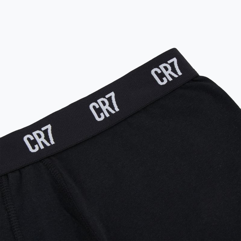 Труси чоловічі CR7 Basic Trunk 3 пари white/ greymelange/ black 5