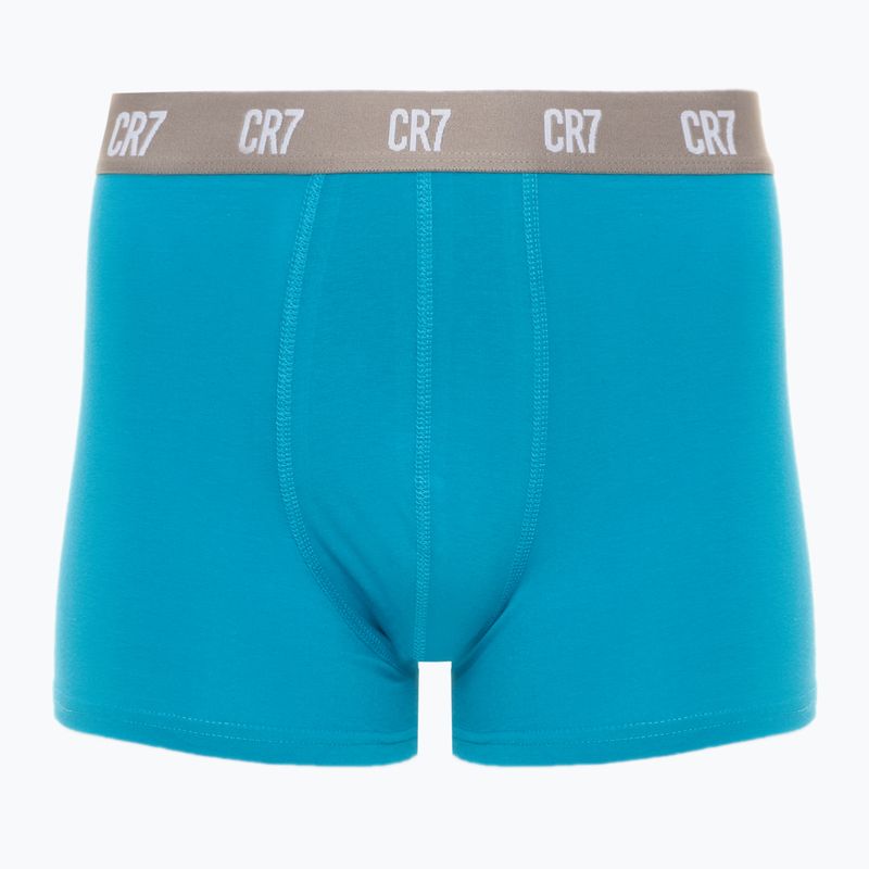 Труси чоловічі CR7 Basic Trunk 3 пари black/ green/ light green 2