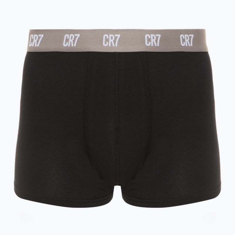 Труси чоловічі CR7 Basic Trunk 3 пари black/ green/ light green 4
