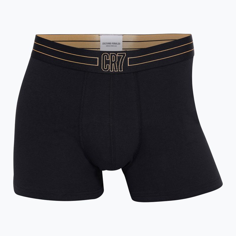 Чоловічі боксери CR7 Basic Trunk 5 par black/gold 6