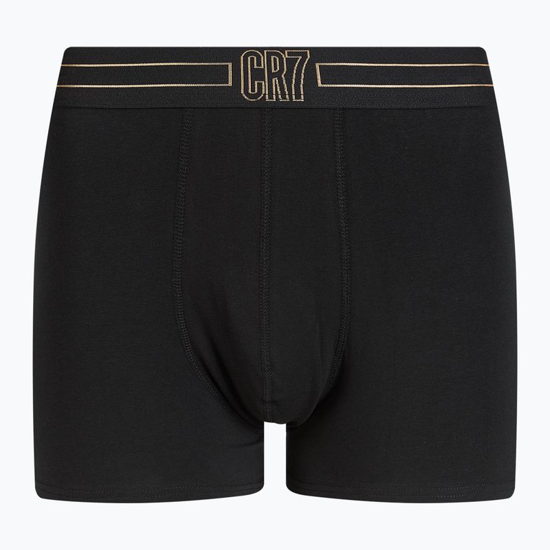 Чоловічі боксери CR7 Basic Trunk 5 par black/gold 2