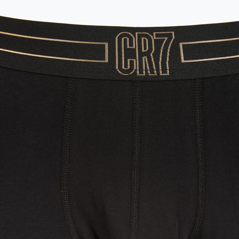 Чоловічі боксери CR7 Basic Trunk 5 par black/gold 4