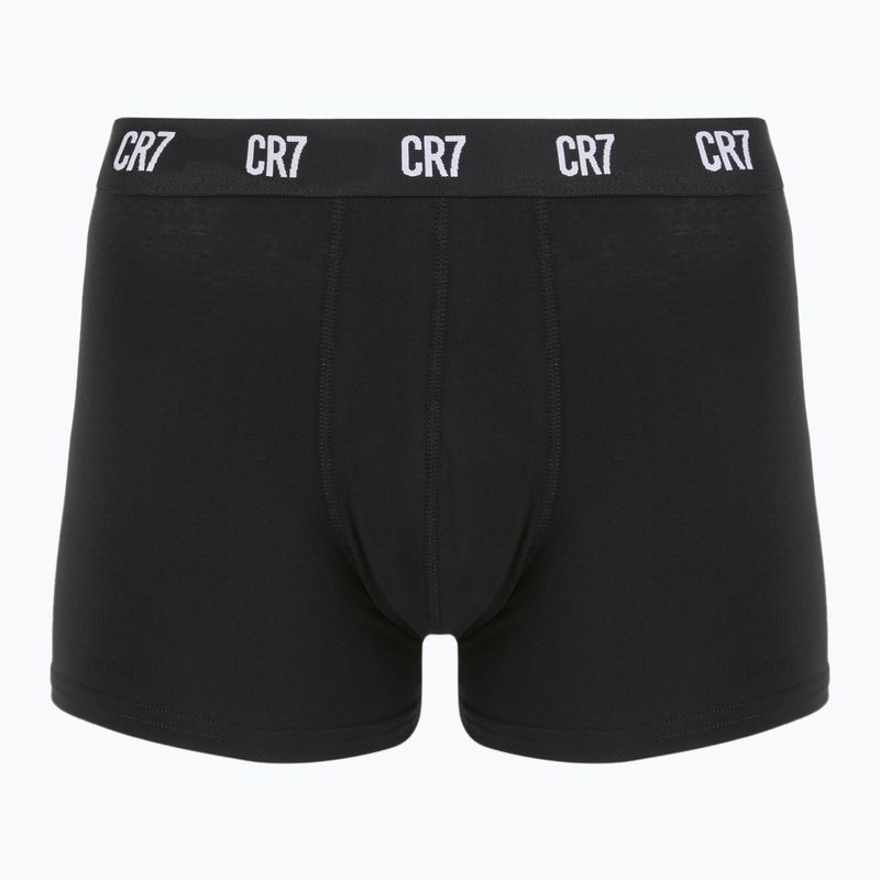 Чоловічі труси-боксери CR7 Basic Trunk 5 пар чорний/білий