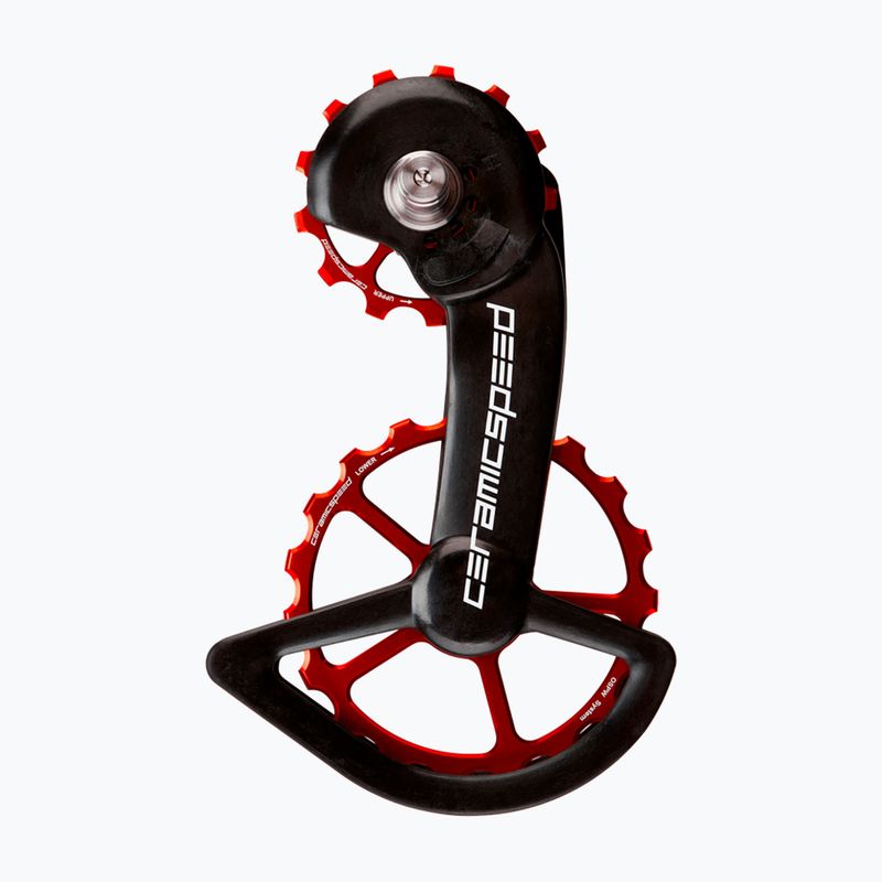 Ролик перемикача CeramicSpeed OSPW 9100/R8000 Series червоний 106315