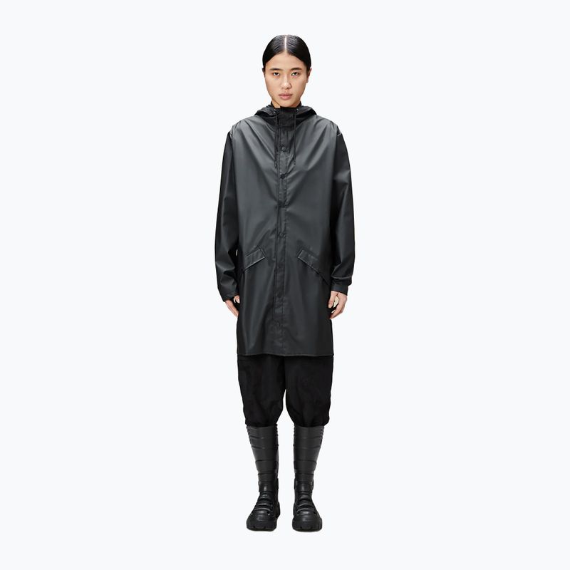 Куртка Rains Long Jacket W3 black