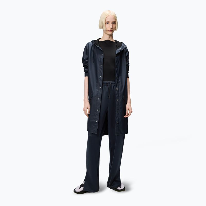 Куртка Rains Long Jacket navy