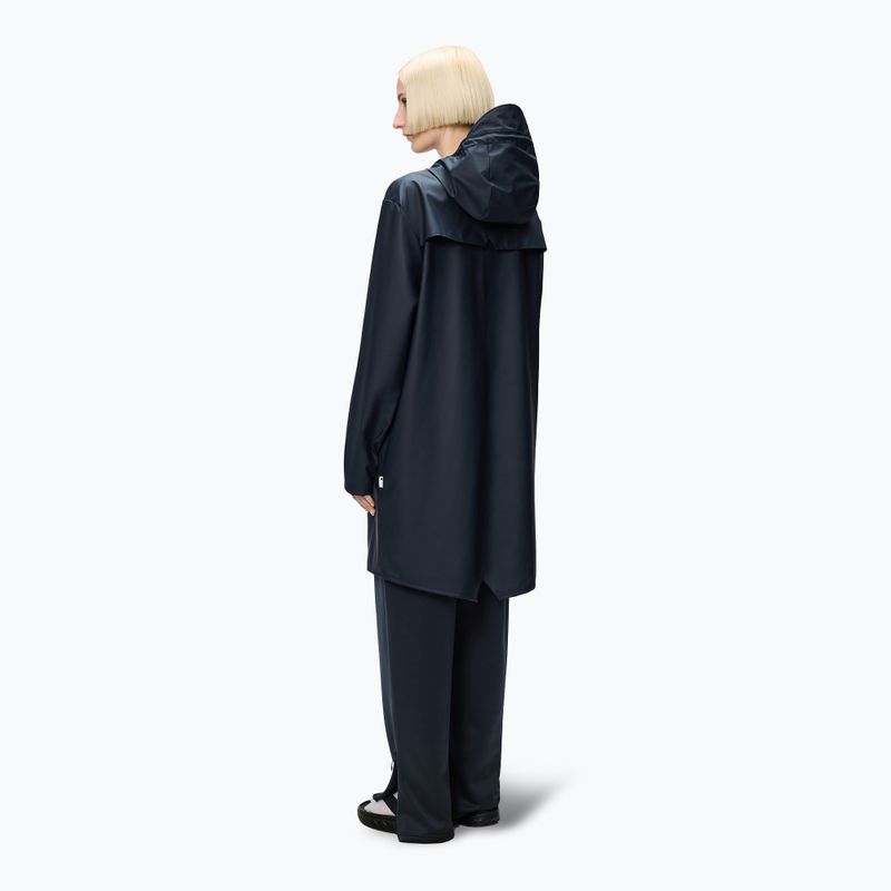 Куртка Rains Long Jacket navy 2