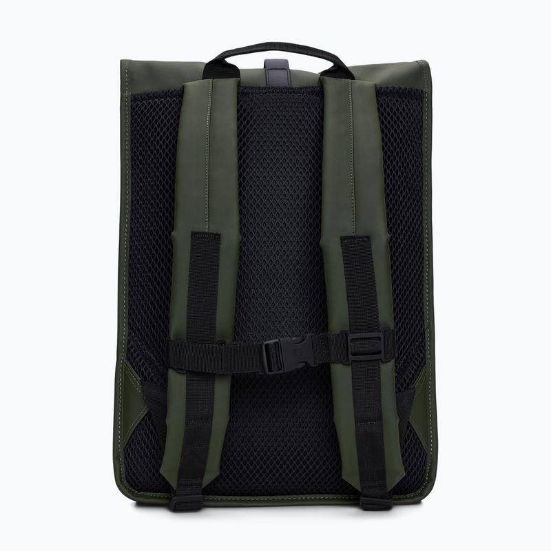 Рюкзак міський Rains Rucksack Rolltop 13 + 4 l green 2