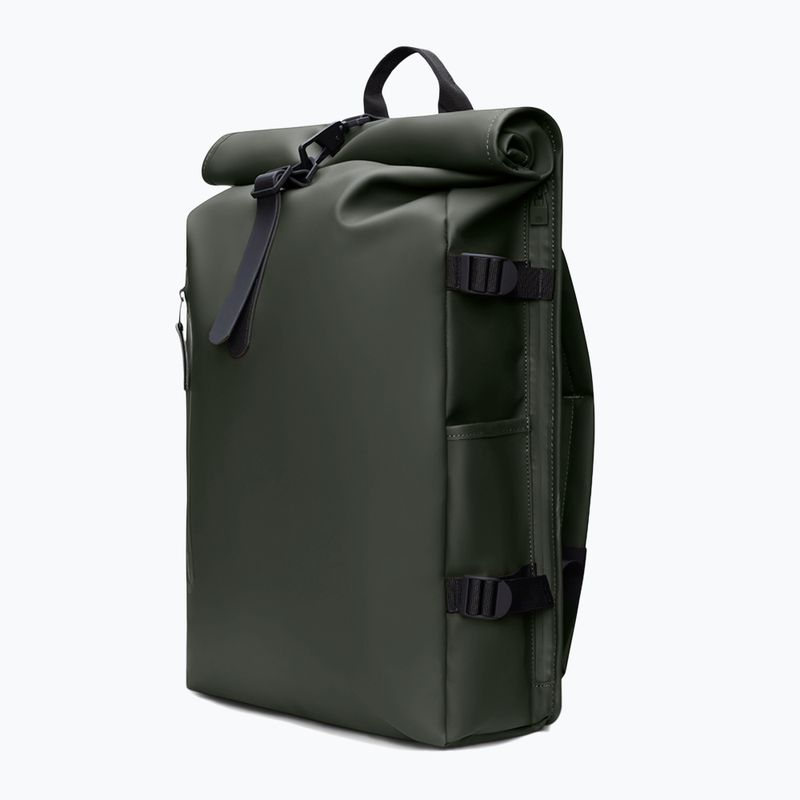 Рюкзак міський Rains Rolltop Rucksack Large 23 л green 2