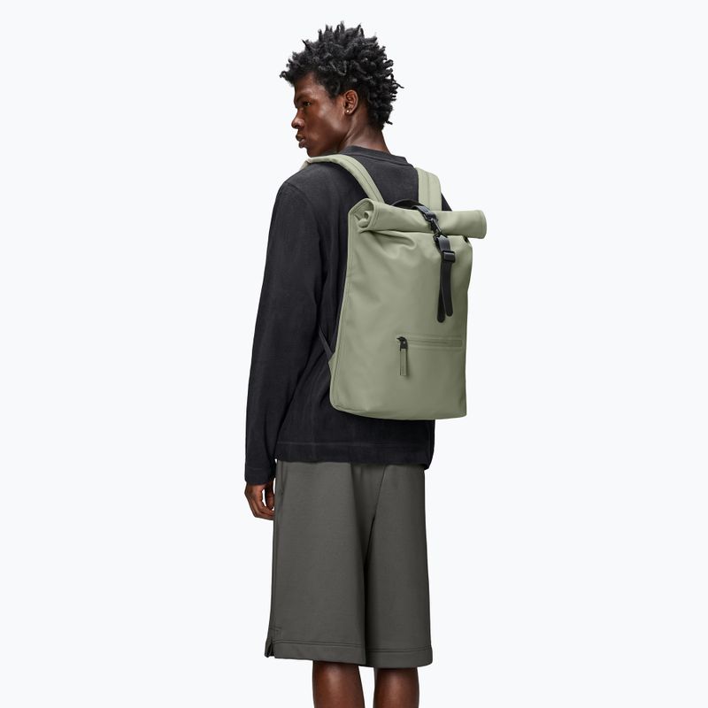 Рюкзак міський Rains Rucksack Rolltop 17 л drift 3