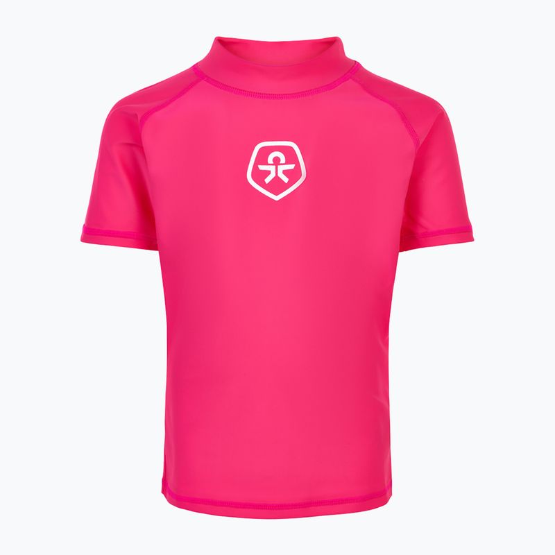 Футболка для плавання дитяча Color Kids Solid pink/yarrow