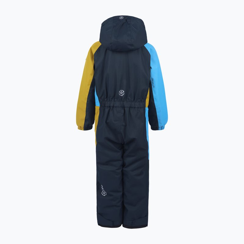 Комбінезон лижний дитячий Color Kids Coverall Colorblock AF 10.000 blue 2