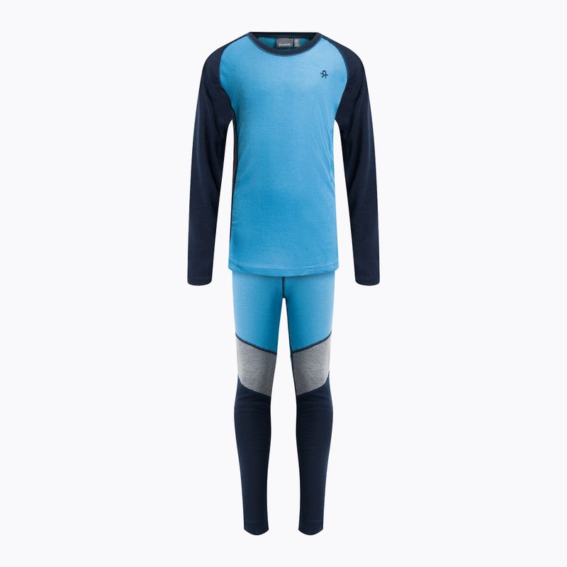 Термобілизна дитяча Color Kids Ski Underwear Colorblock blue