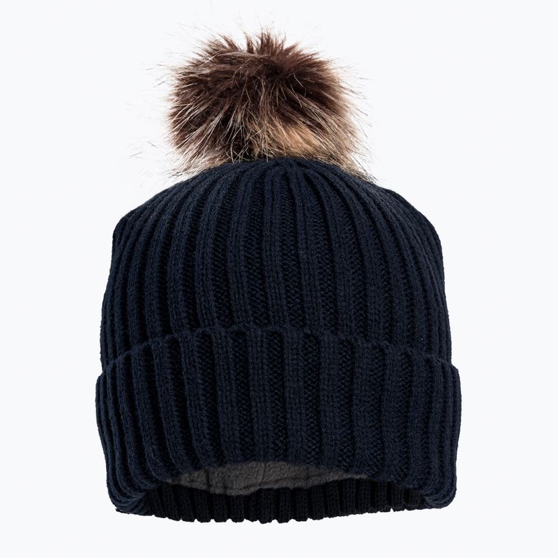 Шапка зимова дитяча Color Kids Hat w. Detachable Fake Fur total eclipse 2