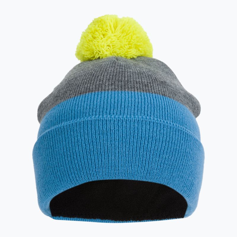 Шапка зимова дитяча Color Kids Hat Beanie Colorblock blue 2