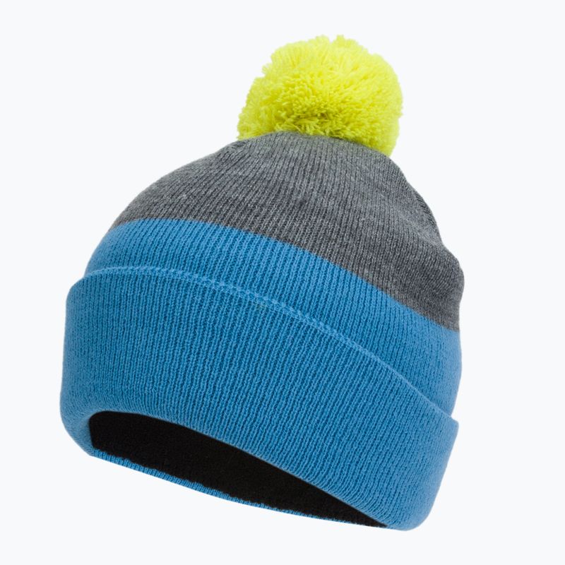 Шапка зимова дитяча Color Kids Hat Beanie Colorblock blue 3