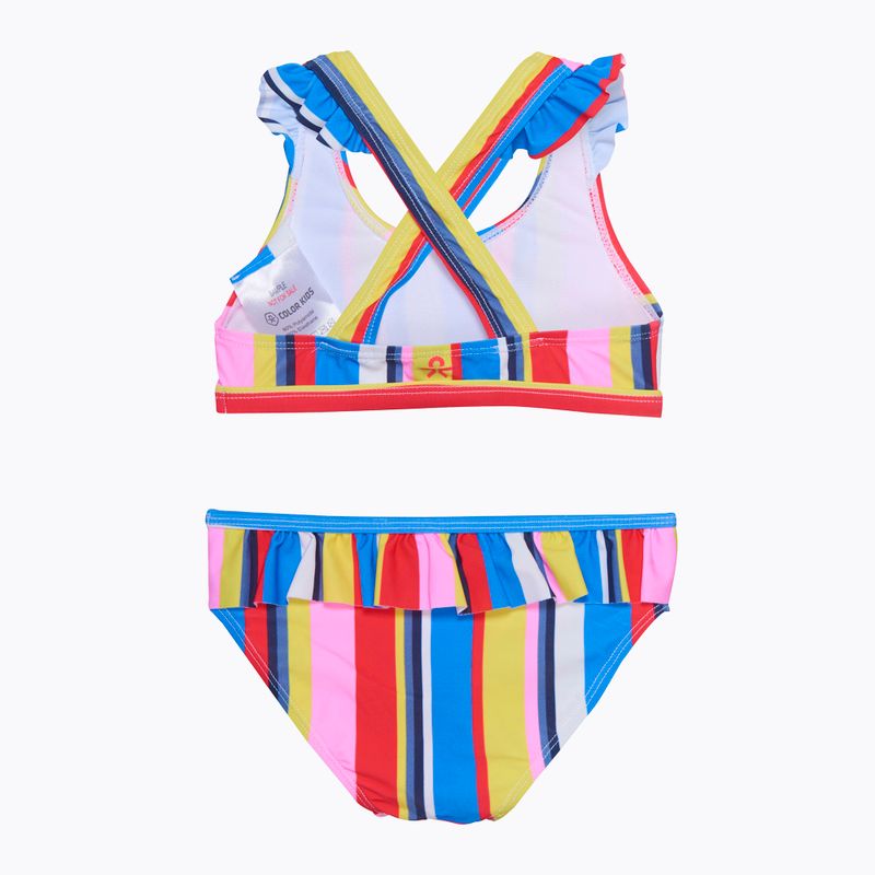 Купальник роздільний дитячий Color Kids Short Skirt Bikini diva/pink 2
