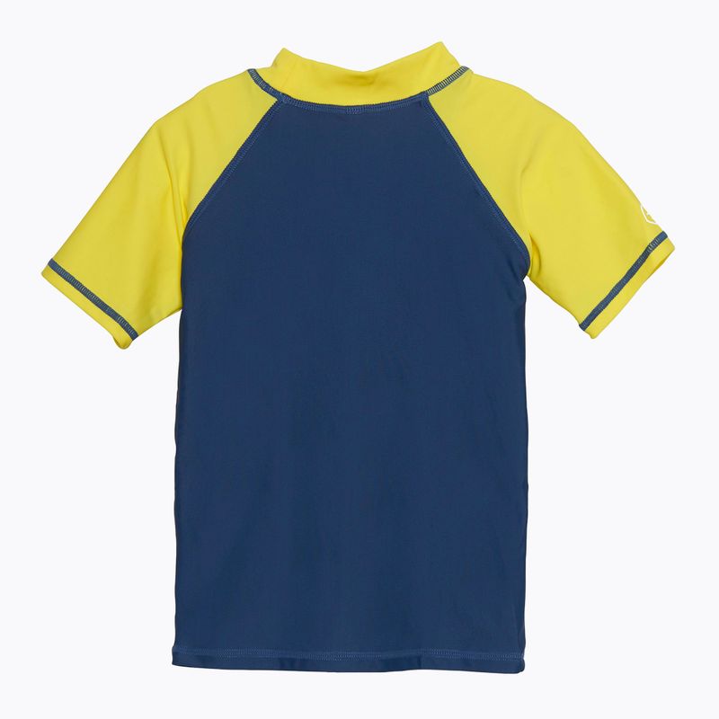 Футболка для плавання дитяча Color Kids Print dark/denim 2
