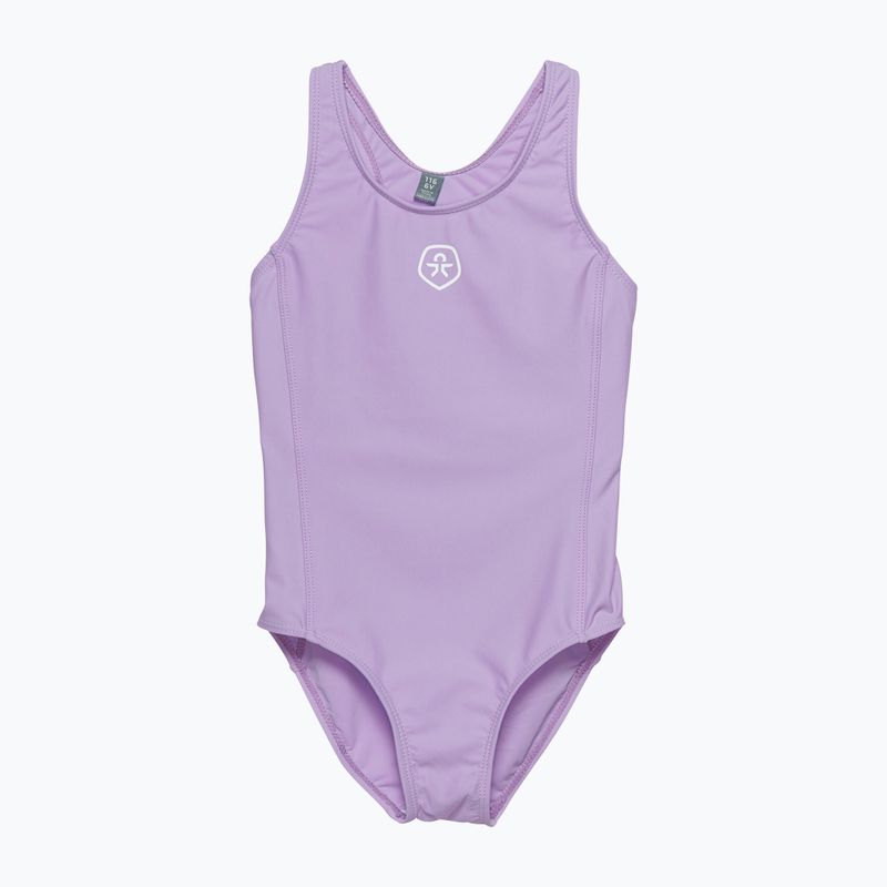 Купальник суцільний дитячий  Color Kids Solid lavender/mist