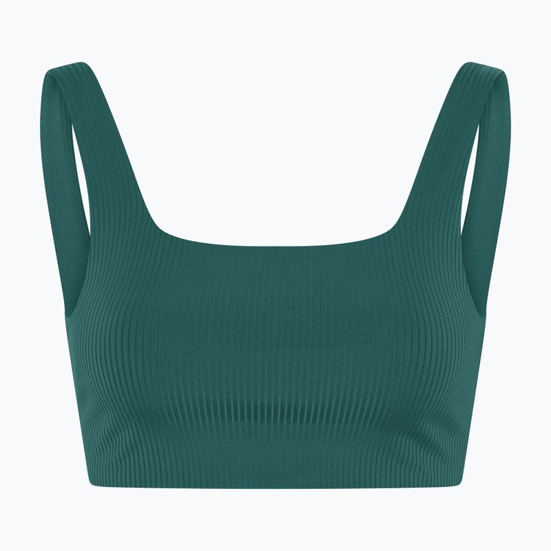 Бюстгальтер для тренувань Girlfriend Collective Rib Tommy rain forest 6