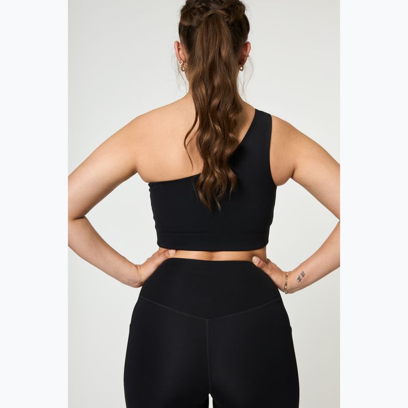 Бюстгальтер для тренувань Girlfriend Collective Bianca One Shoulder black 3