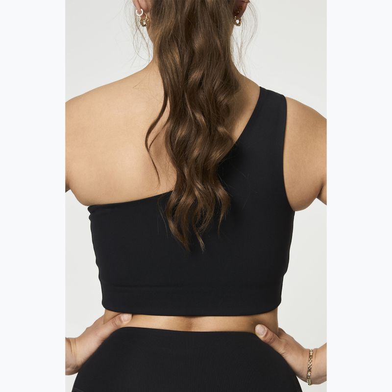 Бюстгальтер для тренувань Girlfriend Collective Bianca One Shoulder black 5