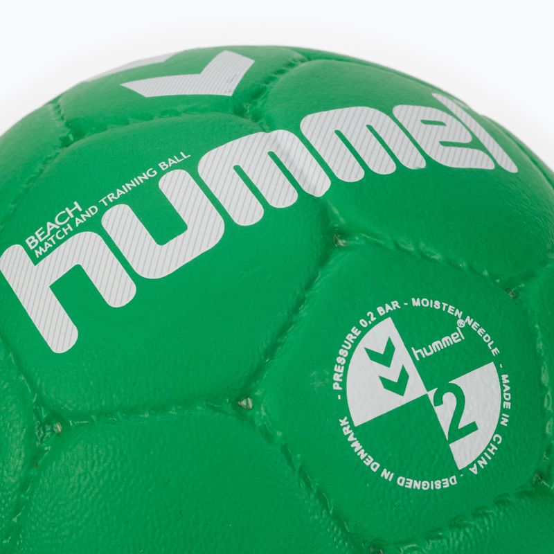 М'яч гандбольний Hummel HML Beach зелений/білий розмір 2 3