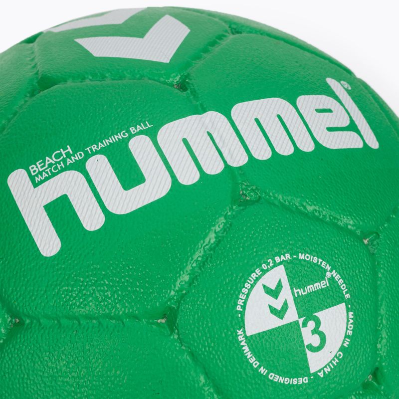 М'яч гандбольний Hummel HML Beach зелений/білий розмір 3 3