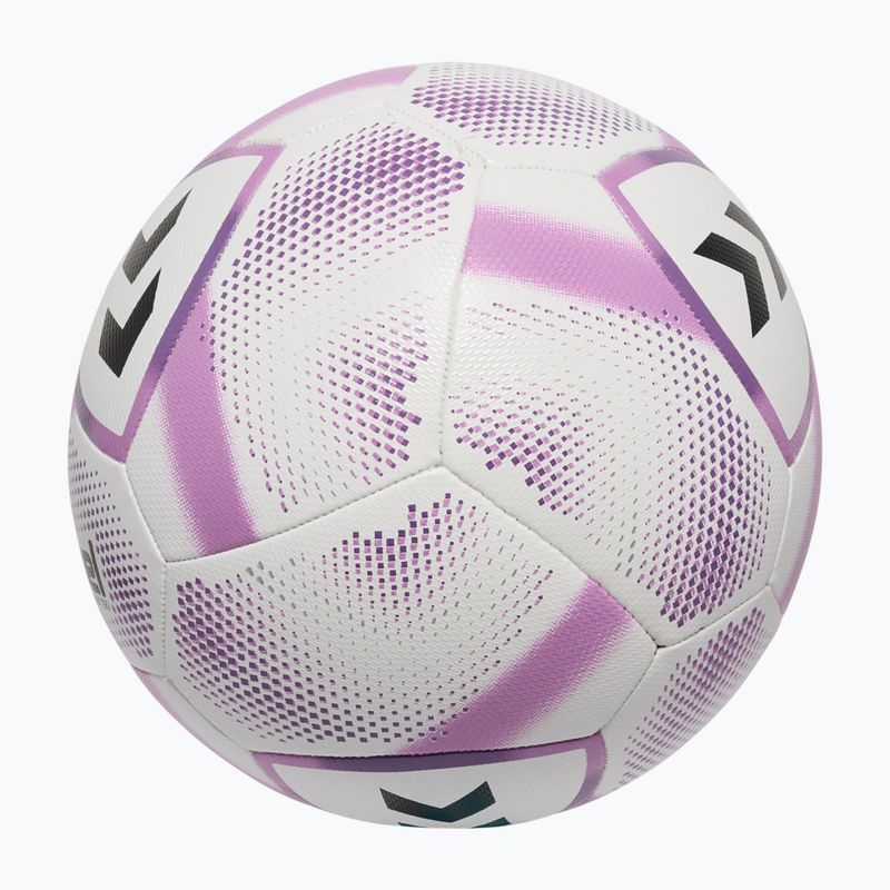Футбольний м'яч Hummel HML Aerofly Light 290 білий/фіолетовий розмір 3 2