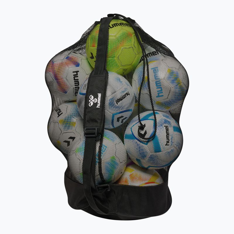 Мішок для м'ячів Hummel Core Ball black 2
