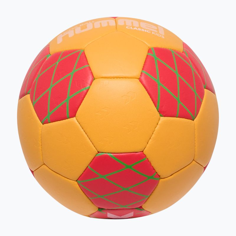 М'яч гандбольний дитячий Hummel Classic HB Jr orange/red/green size 0.0 3