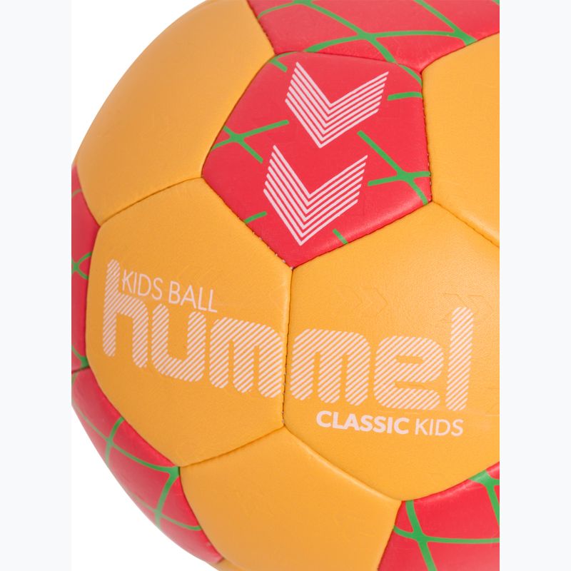 М'яч гандбольний дитячий Hummel Classic HB Jr orange/red/green size 0.0 4