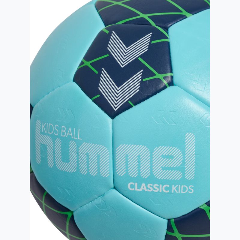 М'яч гандбольний дитячий Hummel Classic HB Jr light blue/marine/green size 0.0 4
