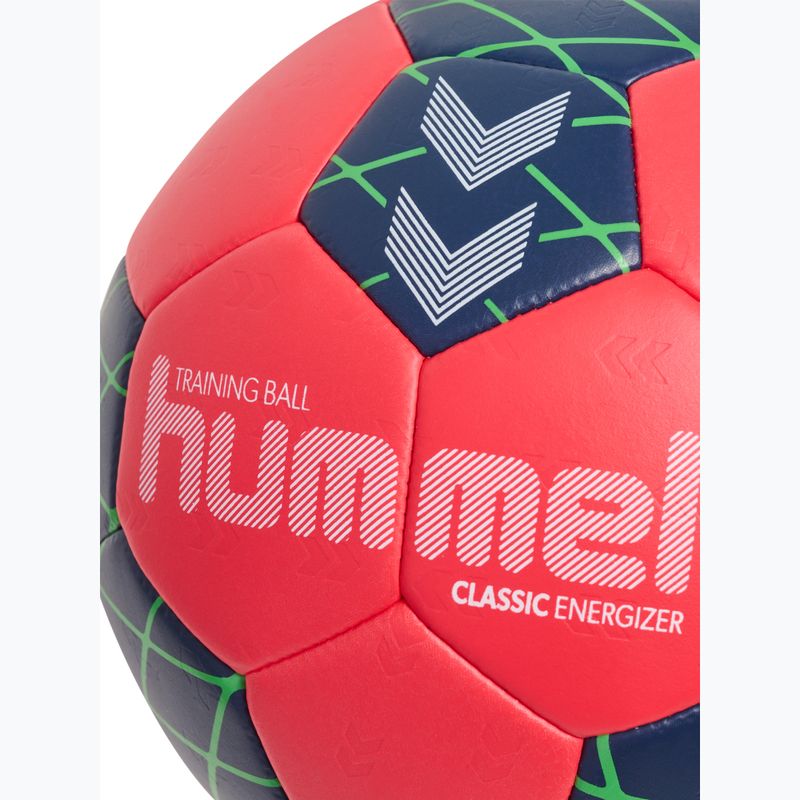 М'яч гандбольний Hummel Classic Energizer red/marine/green size 0 4