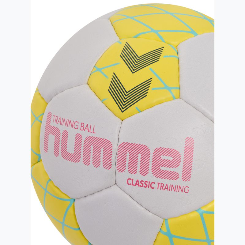 М'яч гандбольний Hummel Classic Training HB white/yellow/blue size 1 4