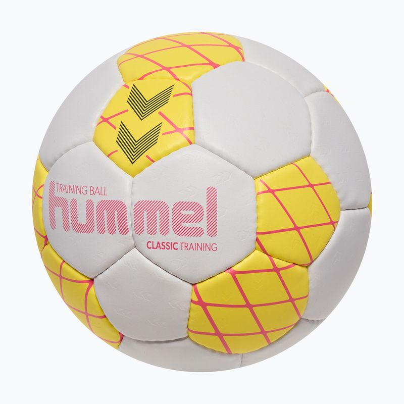 М'яч гандбольний Hummel Classic Training HB white/yellow/blue size 3 2