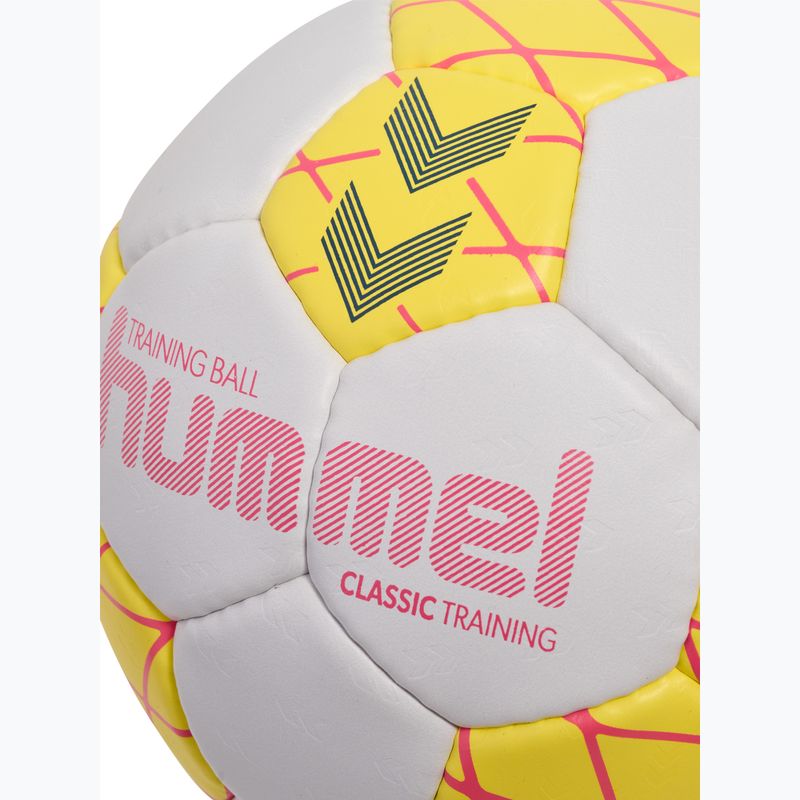 М'яч гандбольний Hummel Classic Training HB white/yellow/blue size 3 4