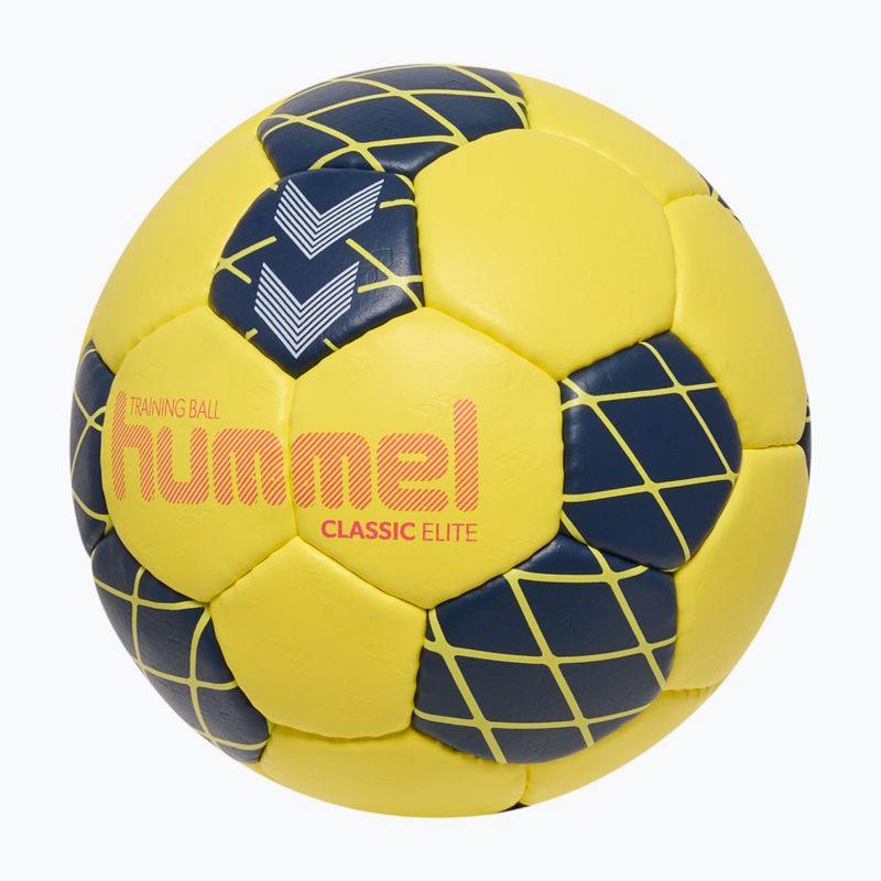 М'яч гандбольний Hummel Classic Elite HB yellow/marine size 1 2