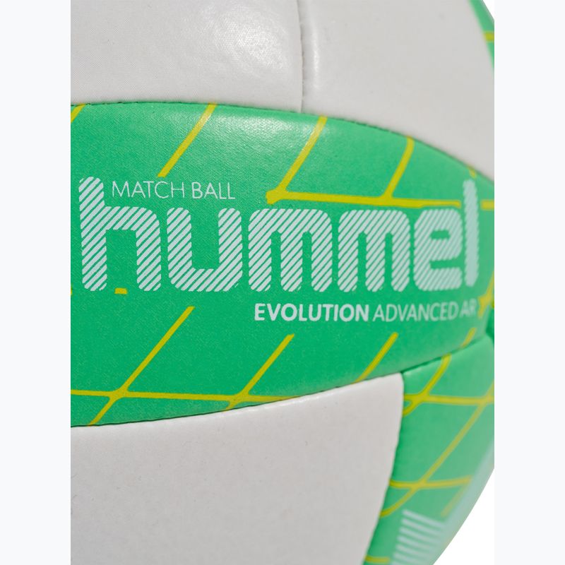 М'яч гандбольний Hummel Evolution Advanced AR HB off white/green/red size 2 2