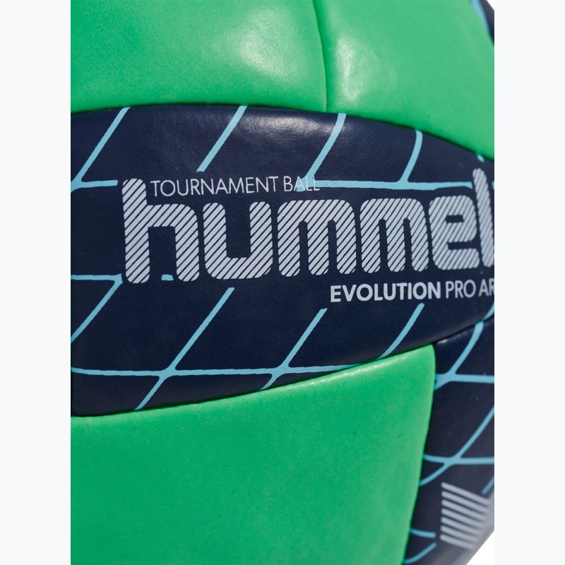 М'яч гандбольний Hummel Evolution Pro AR HB green/black/orange size 2 2