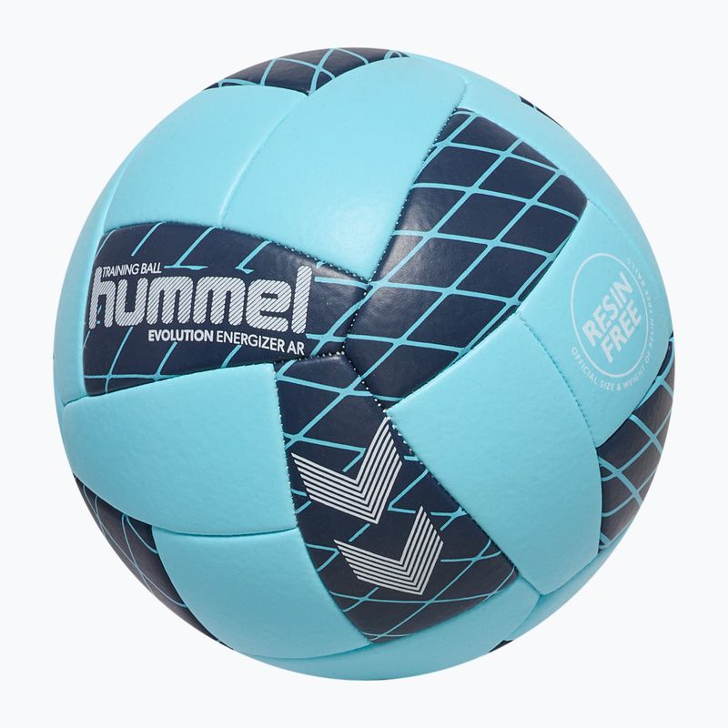 М'яч гандбольний Hummel Evolution Energizer AR HB light blue/marine size 1